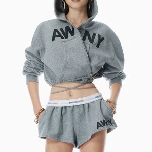 Alexander wang gray hoodie
